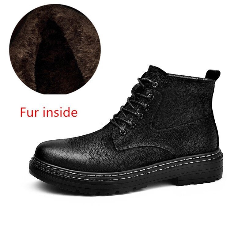 Mens Genuine Leather Casual Shoes Male New Fashion Lace-up Footwear Comfy Outdoor Walk Men Shoes 2021 Brand Office Shoes for Man