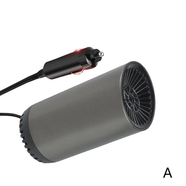 Vehicle-Mounted High-Power Cup-Shaped Heater 12V Windshield Defogger Defroster Car Heater & Cooling Fan 2 in 1 Plug