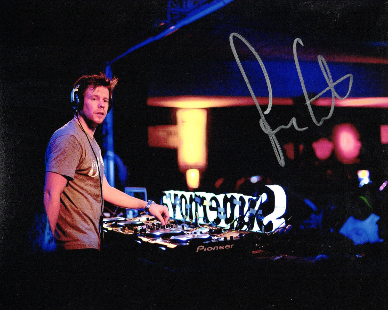 GFA Electro DJ Dubstep * FERRY CORSTEN * Signed 8x10 Photo Poster painting AD2 COA