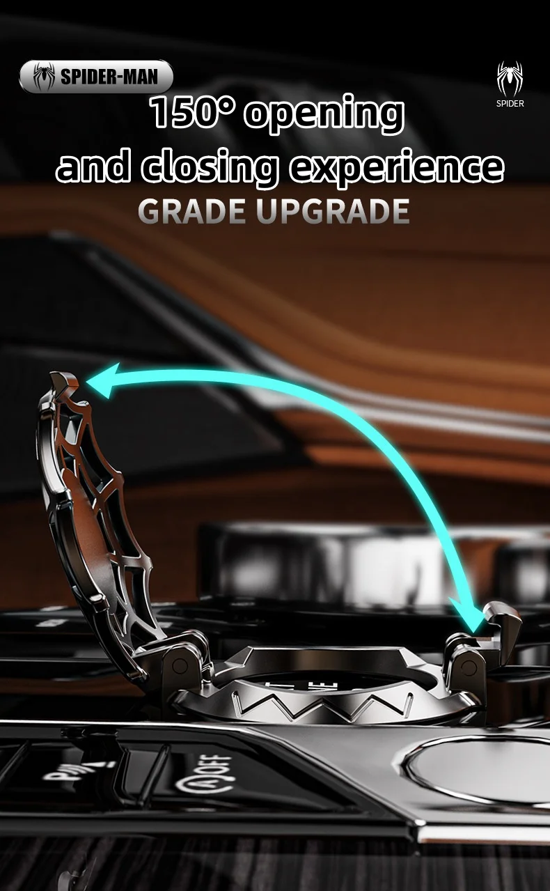 Spiderweb one-button ignition button protective cover