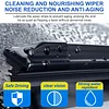 Car Windshield Washer Tablets 50Pcs Concentrated Windshield Washer Fluid Car Glass Wiper Fluid Concentrated Clean Tablets,1 Piece Makes 1.05 Gallons