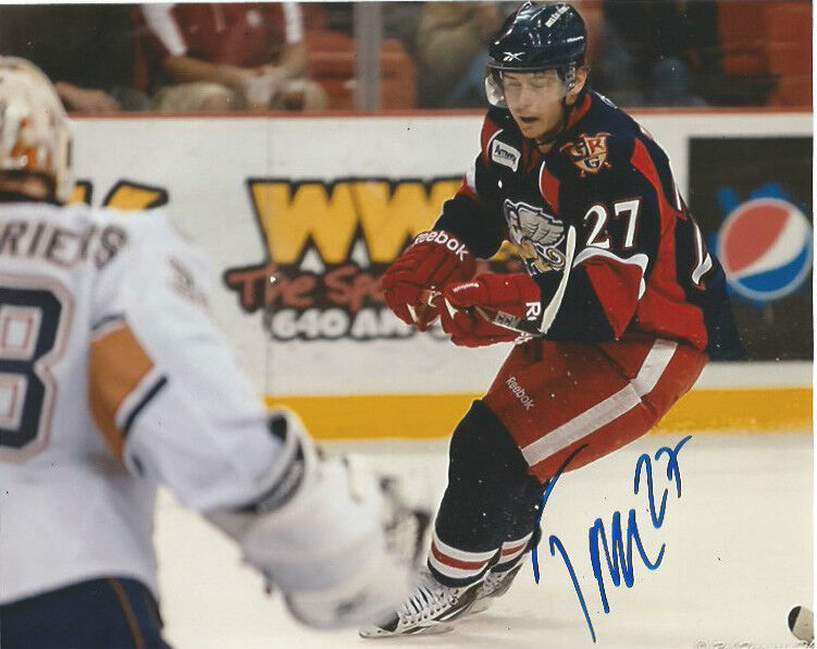 Detroit Red Wings Grand Rapids Tomas Tatar Signed Autographed 8x10 Photo Poster painting COA B