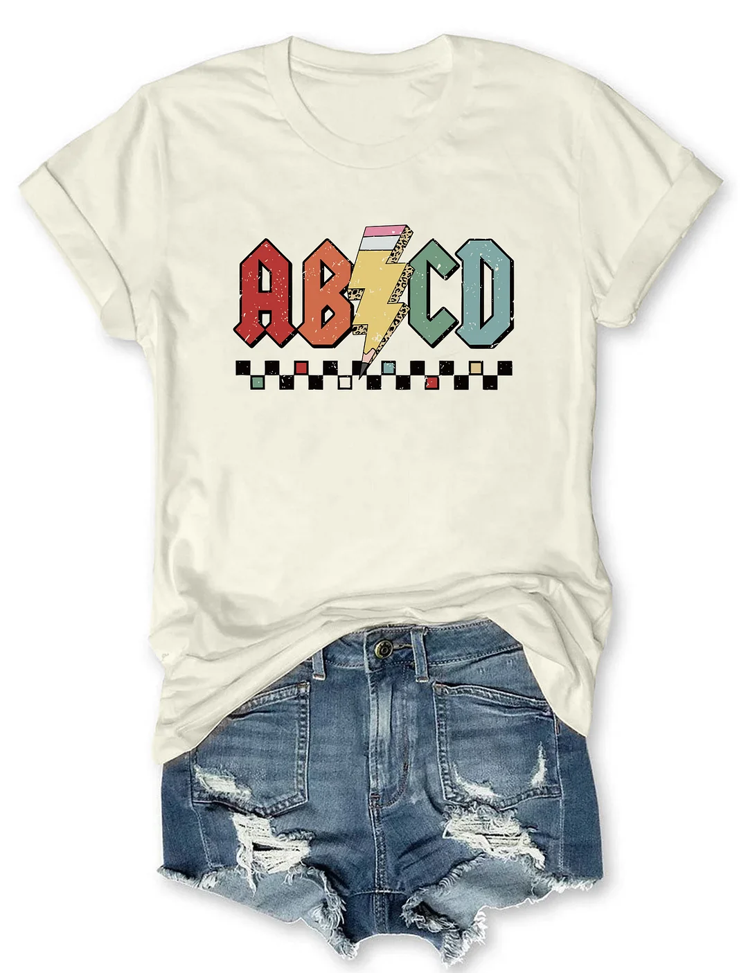 Abcd Teacher T-shirt