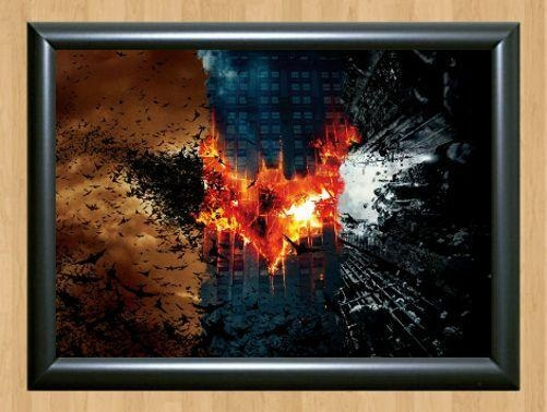 Batman the Dark Knight Rises Print Poster Photo Poster painting Wall Picture A3 Size 11.7x16.5