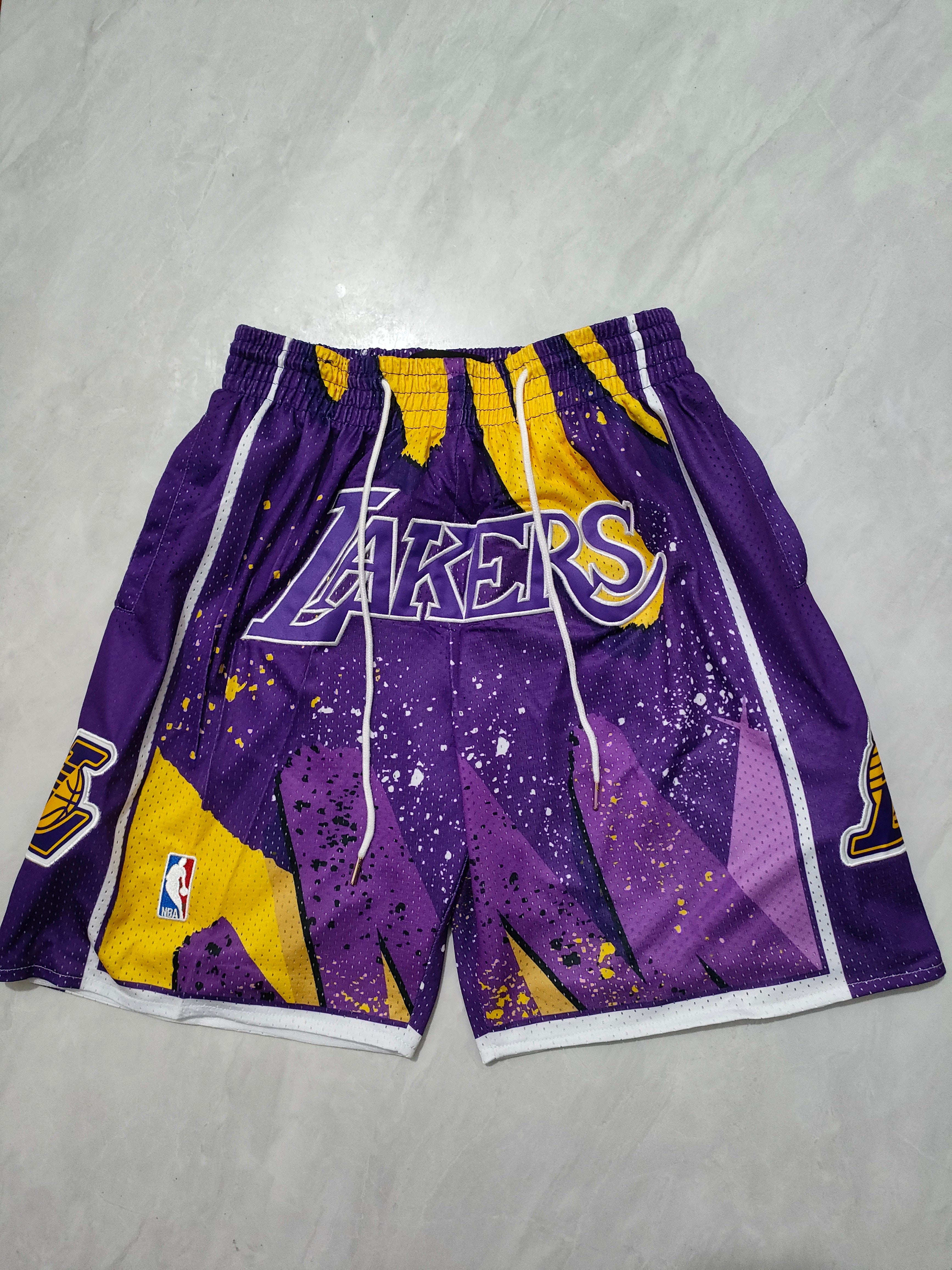 Los Angeles Lakers Purple Swing Pocket Pants Shorts