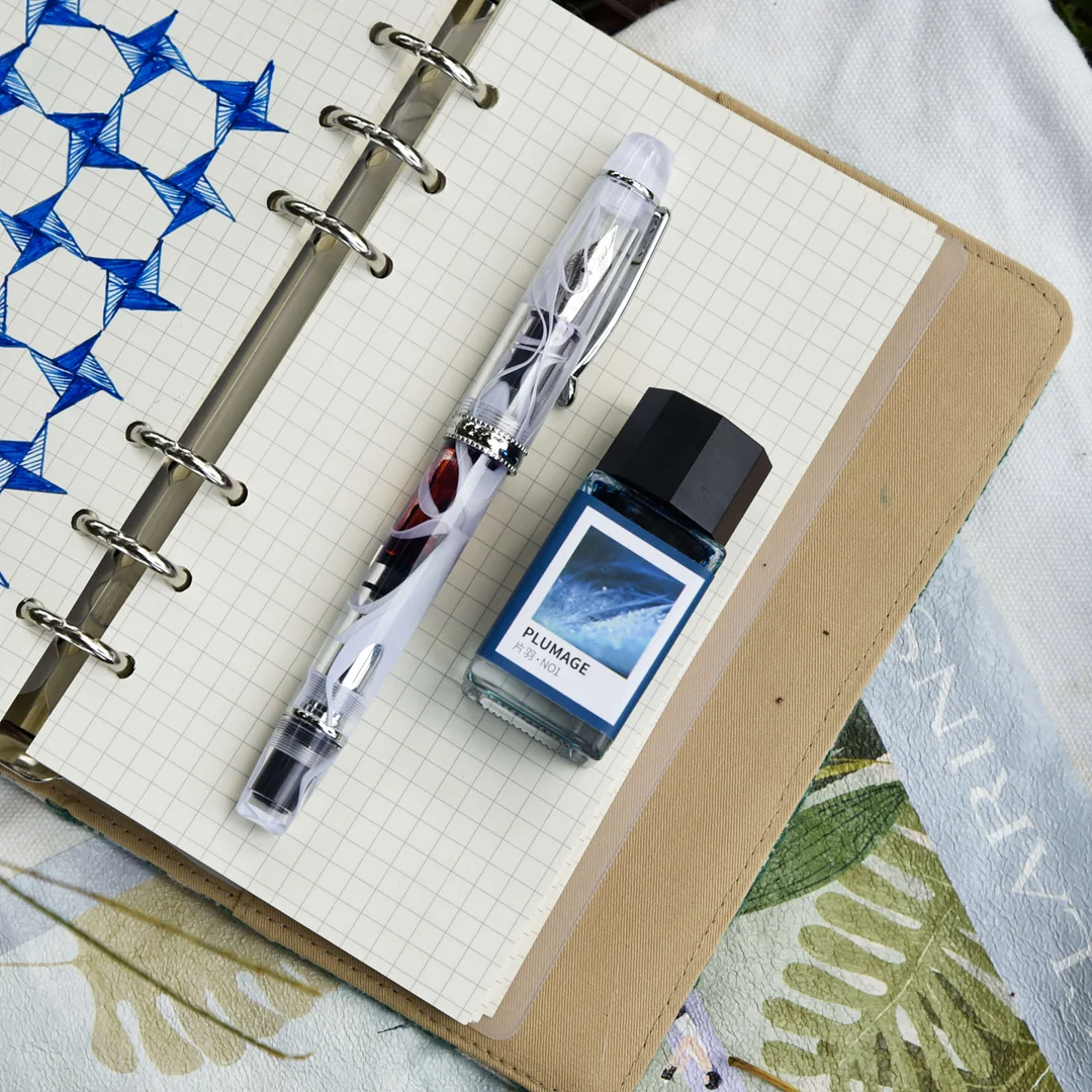 Tianzi piston fountain pen and ink - best affordable fountain pen