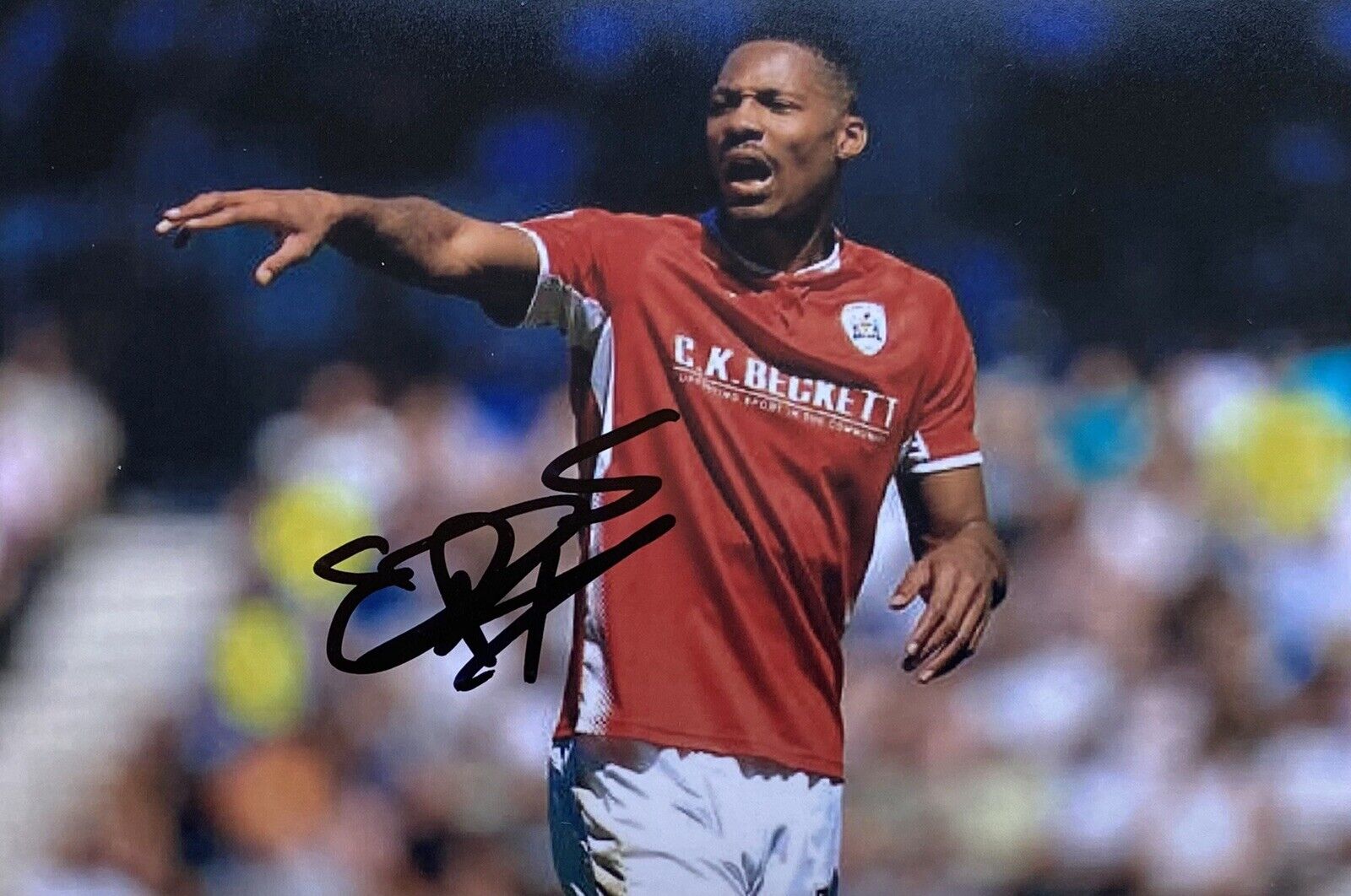 Ethan Pinnock Genuine Hand Signed Barnsley 6X4 Photo Poster painting