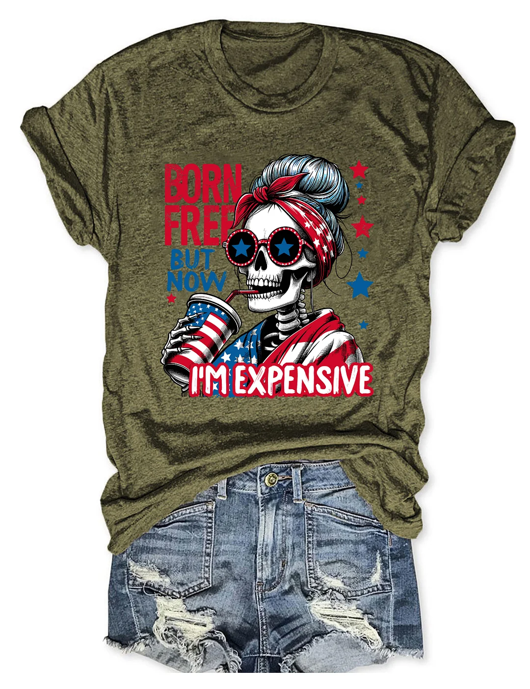 Born Free But Now I'm Expensive T-Shirt