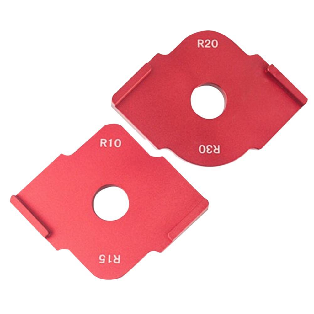 

2pcs Wood Panel Quick Radius Corner Table Bits Router Jig Angle Templates, 501 Original