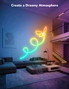 Bluetooth Symphony Neon Light Strip RGB Horse Racing Waterproof Light Strip DIY Graffiti Smart Light Strip