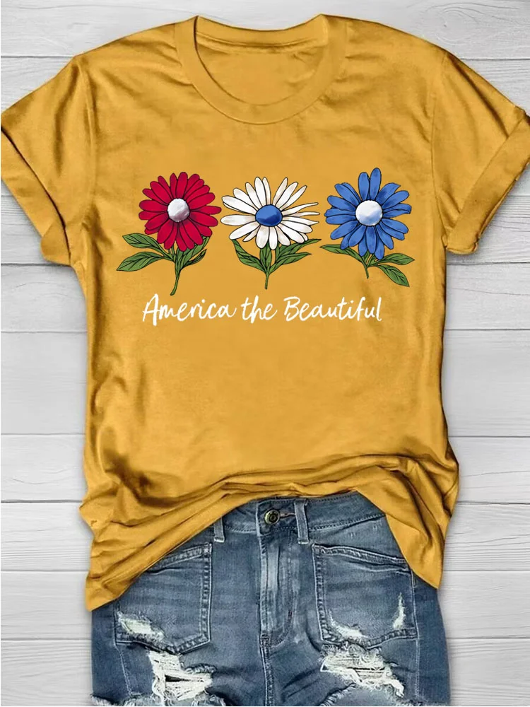 America The Beautiful T-shirt