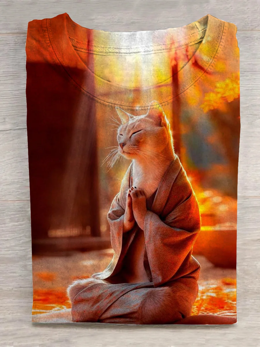 Master Cat Chants T-shirt Eagerlys