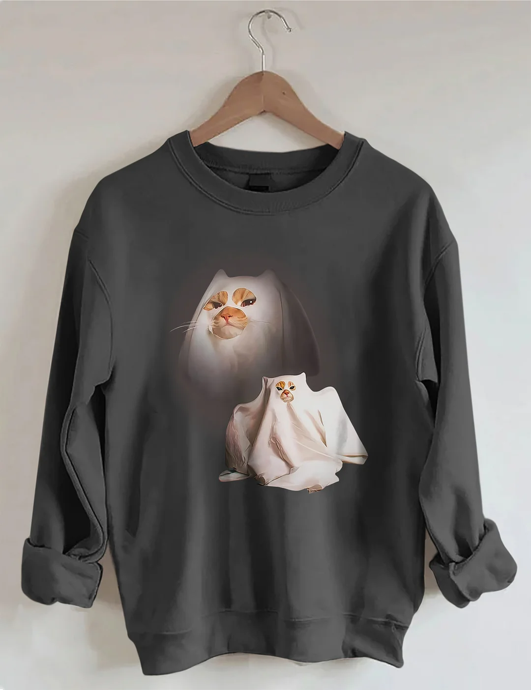 Ghost Kitten Sweatshirt