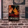 Guns and Roses Bands - Metal Tin Signs(12*16Inch)