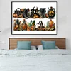 (70*50cm)Halloween - Full Round Drill Diamond Painting