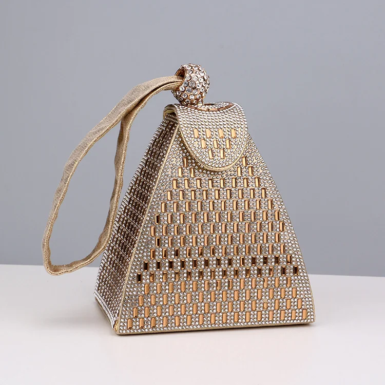 Triangle Rhinestone Evening Bag BAG020