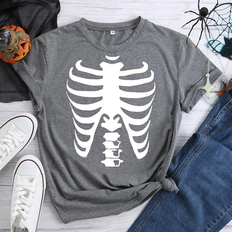 Skeleton Halloween T-Shirt-07155