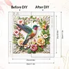 Colibri-Peinture diamant en forme sp&eacute;ciale-30*30cm