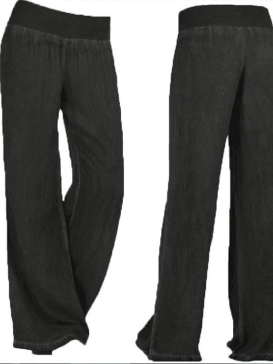 Women Half Sleeve V-neck Solid Color Dress