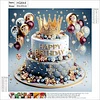 Diamond Painting-DIY Crystal Rhinestone Birthday Cake(Box Packaging)