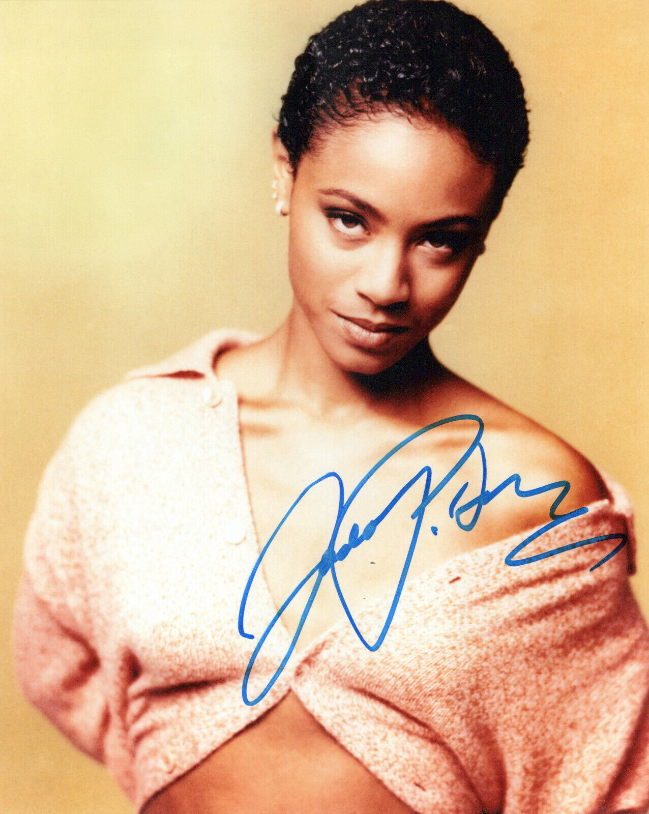 Jada Pinkett Smith glamour shot autographed Photo Poster painting signed 8x10 #2