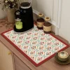 Retro Water Uptake Kitchen Counter Coffee Table Top Mat Modern Home