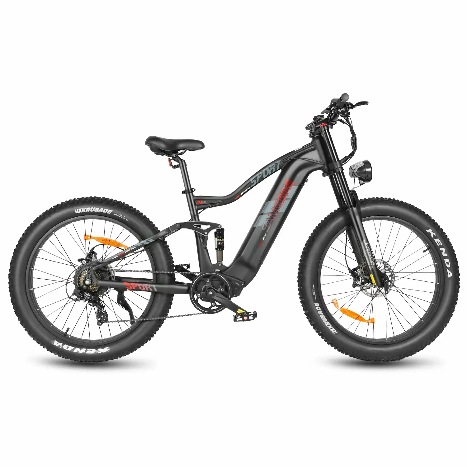 SAMEBIKE RS-A08-II 26" 1000W Motor 48V 17Ah Battery 50km/h High Speed ​​Off-Road Electric Bicycle(Pre-order, shipping in late July)