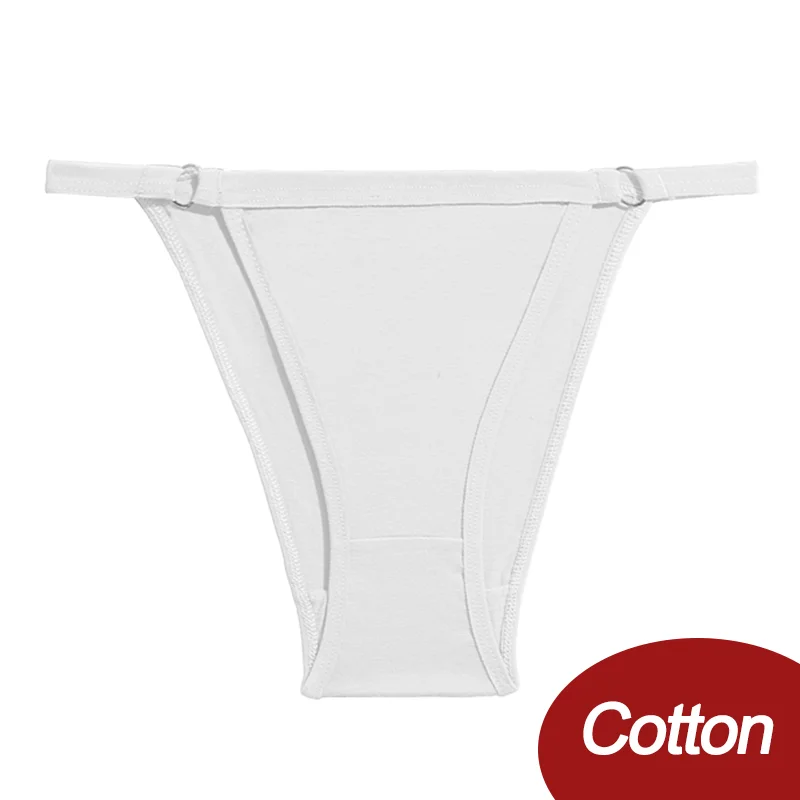 Billionm Women Cotton Panties M-2XL Sexy Low Waist Underwear Briefs Female Breathable Underpants Lady Big Size Intimates Lingerie