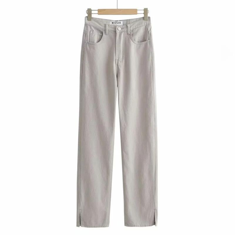 Women's Mopping High Waist Loose And Slimming Trousers