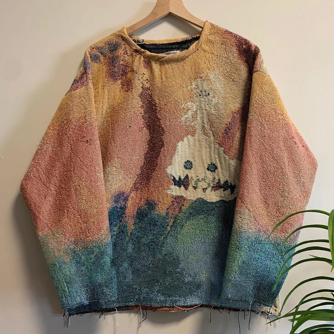 Cartoon Tapestry Street Sweatshirt