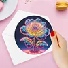 8 PCS Flowers - 5D DIY Greeting Card
