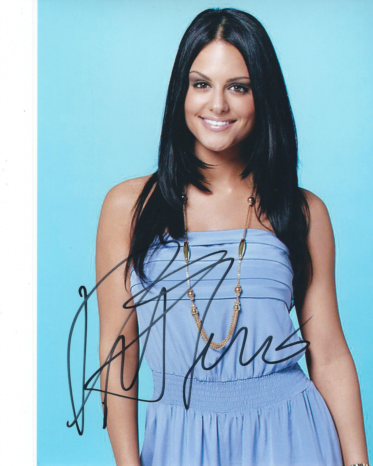 PIA TOSCANO AMERICAN IDOL AUTOGRAPHED Photo Poster painting SIGNED 8X10 #5