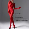 Bodystocking Long Sleeve Full Body Bodysuit Includes Five Finger Glove Body Stockings Velvet 120D Jumpsuit