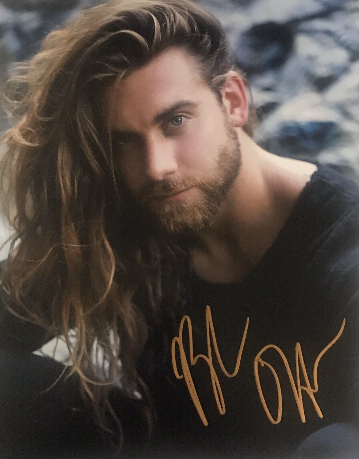 Brock O'Hurn Shirtless Signed Autographed 8x10 Color Photo Poster painting