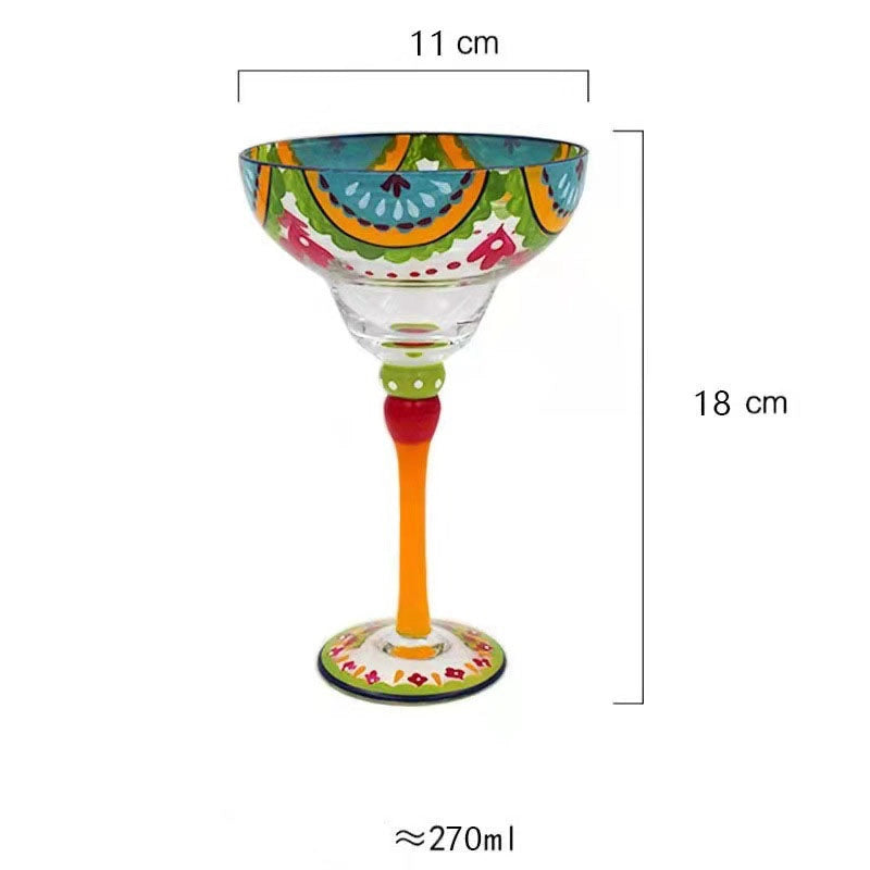 Casual Elegant Fruit Crystal Wine Glass 1 Piece