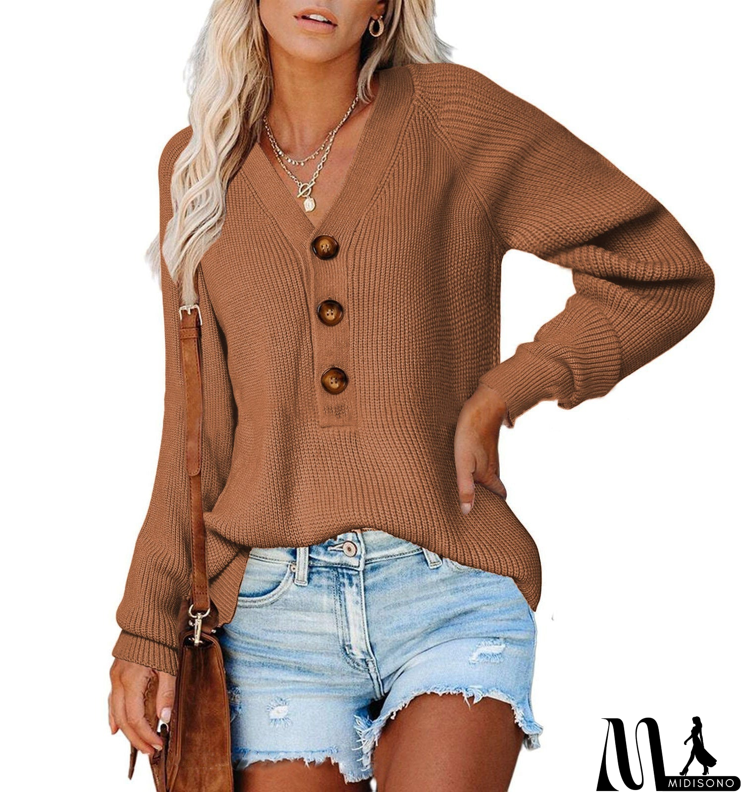 MidiSono - Modern and Fashionable winter Dress