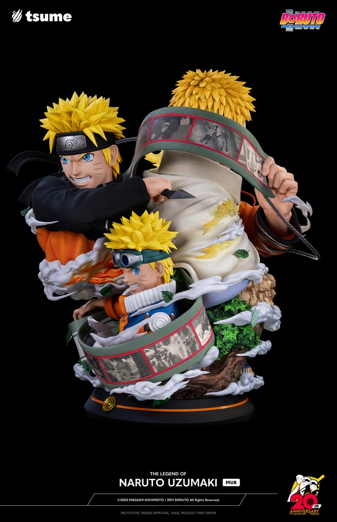 PRE-ORDER Tsume Studio - Naruto - THE LEGEND OF NARUTO UZUMAKI - MUB 1/1 Bust Statue(GK)-