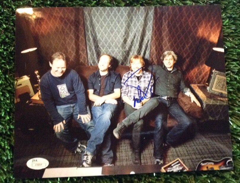 TREY ANASTASIO Signed ACTION 8x10 Photo Poster painting JSA COA PHISH