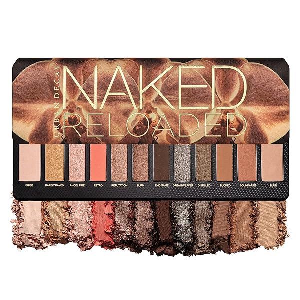 URBAN DECAY Naked Eyeshadow Palette, 12 Ultra-Blendable Shades, Rich Colors with Velvety Texture, Long-lasting Wear, Eye Makeup Set Includes Mirror & Double-Ended Makeup Brush, Vegan, Cruelty Free Naked3