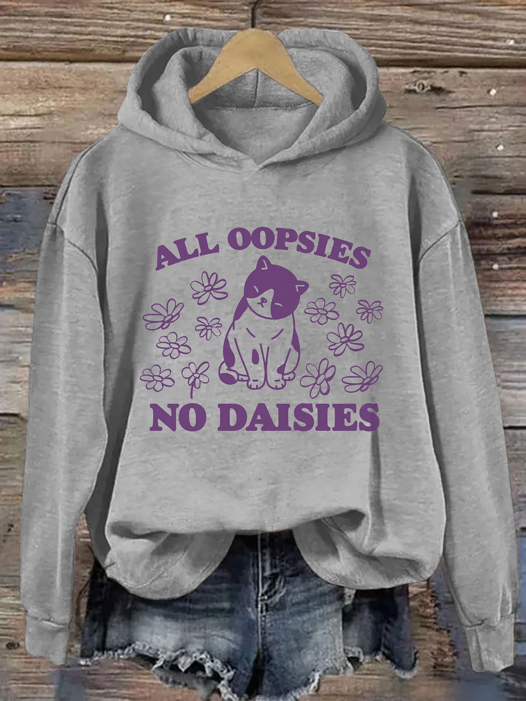 All Oopsies No Daisies Hoodie