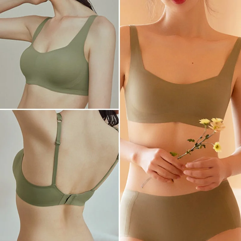 FINETOO Women Bra Bralette Wireless Seamless Bra Top Soft Intimate Womens Underwear Sexy Female Brassiere Push Up S-XL Lingerie