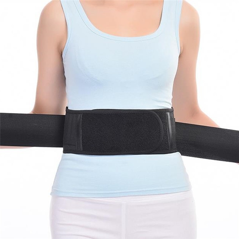 Likron Watches Adjustable Self-Heating Lumbar Support Belt for Back Pain Relief Posture Correction