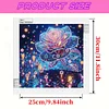 Flowers - Diamond Painting - Partial Special Shaped Drill(Canvas|30*30cm)