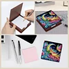 Wooden DIY Moon Fairy Diamond Painting Kit Note Box with 160 Papers for Office