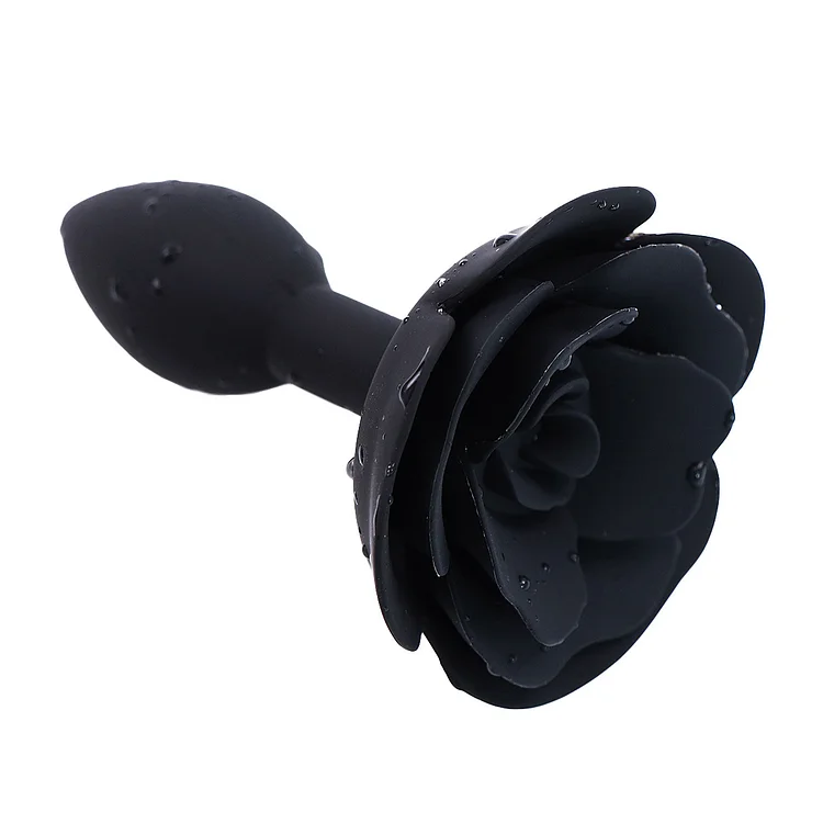 Rose Silicone Anal Plug