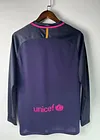 2016/2017 Retro Long Sleeves Barcelona Away Football Jersey 1:1 Thai Quality