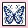 Butterfly-11CT Stamped Cross Stitch 40*40cm/15.75*15.75in