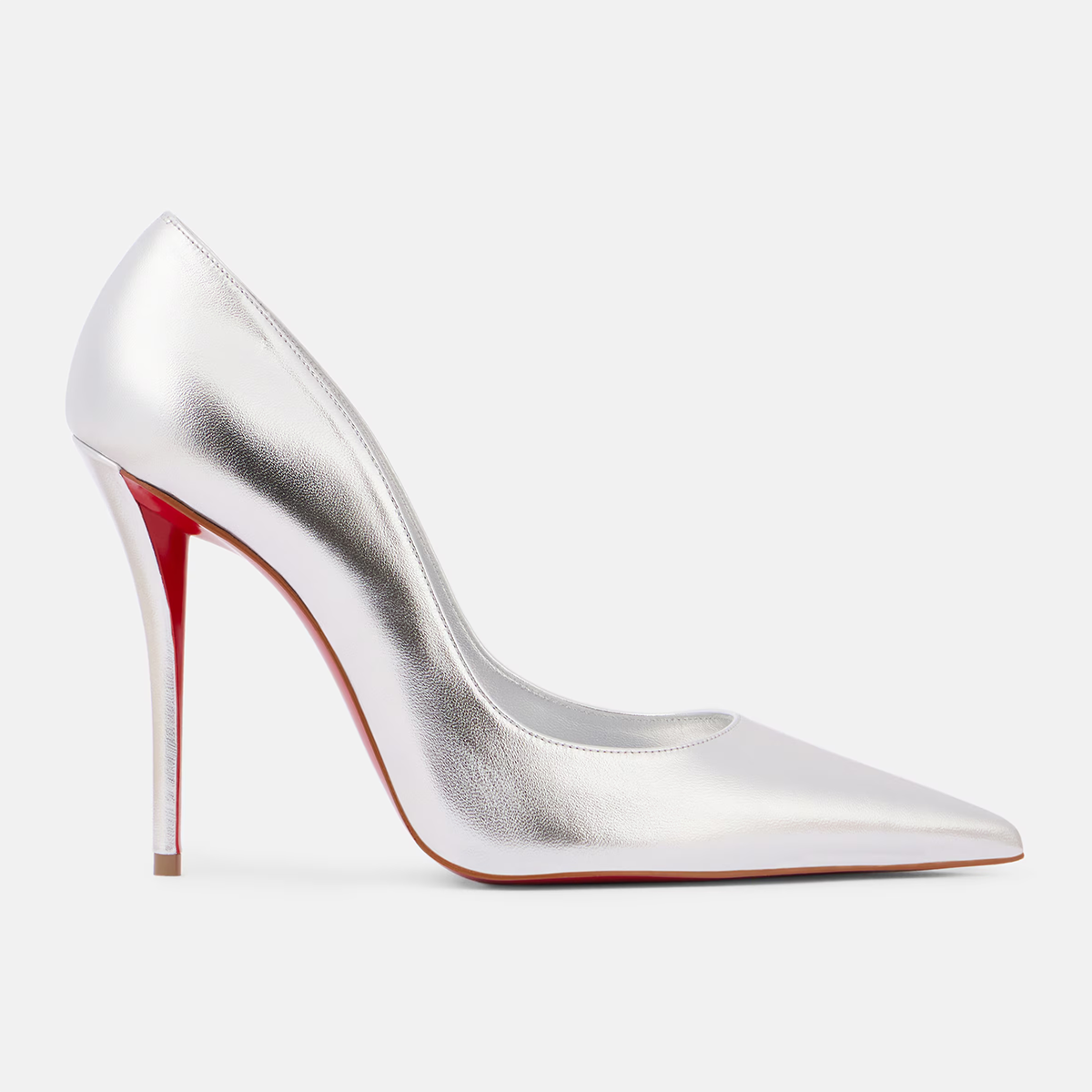 100mm Women's Pointed stilettos High Heels Red Bottom Pumps-MERUMOTE