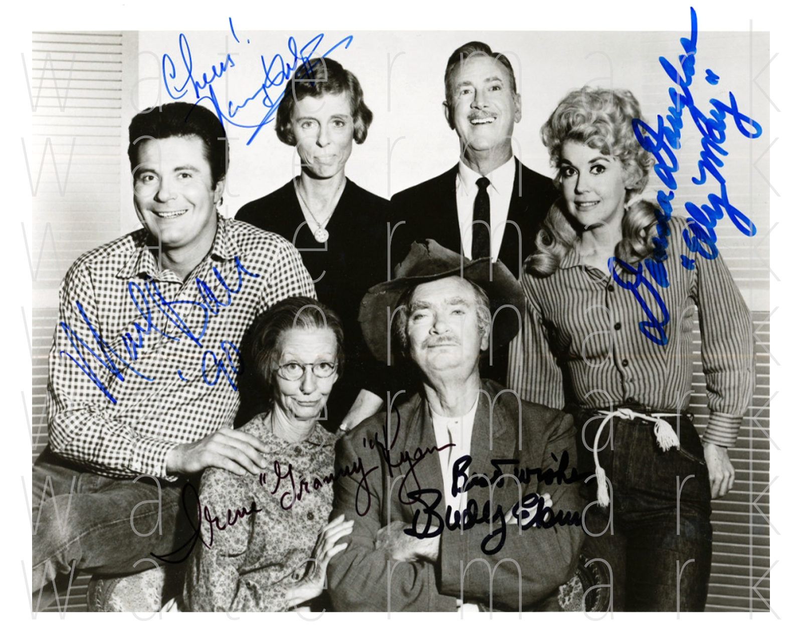 Beverly Hillbillies signed 8x10 inch print Photo Poster painting picture poster autograph RP