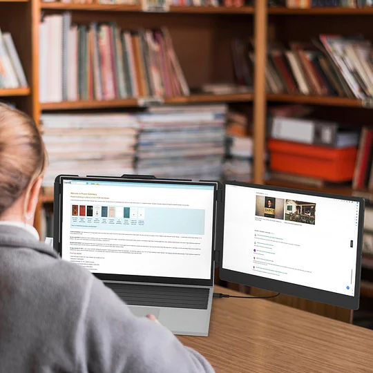 KEFEYA S1 Dual Portable Laptop Screen Extender, Laptop Monitor